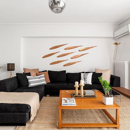 Fresh Detailed Stylish Apartment At Acropolis Athena Bagian luar foto