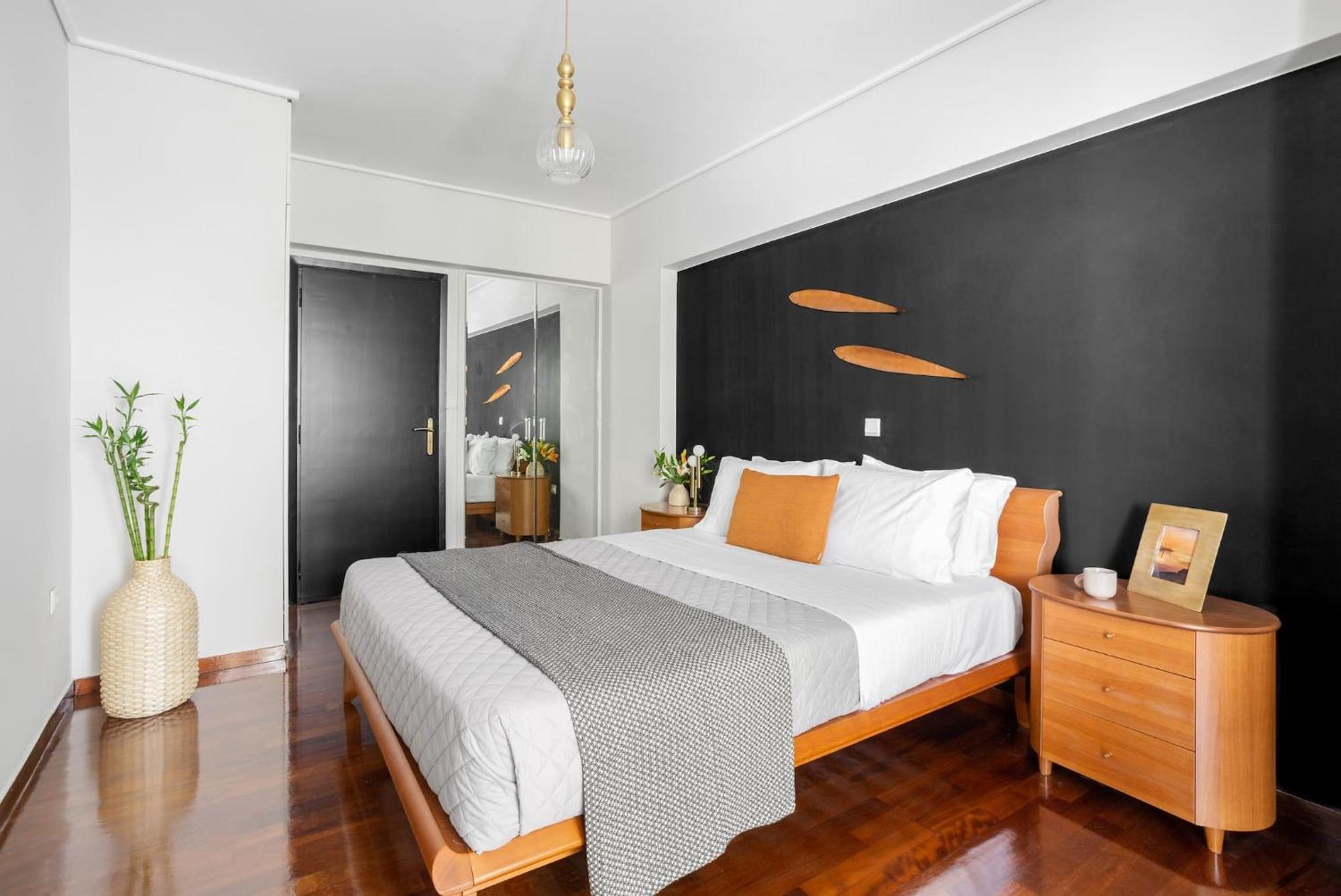 Fresh Detailed Stylish Apartment At Acropolis Athena Bagian luar foto