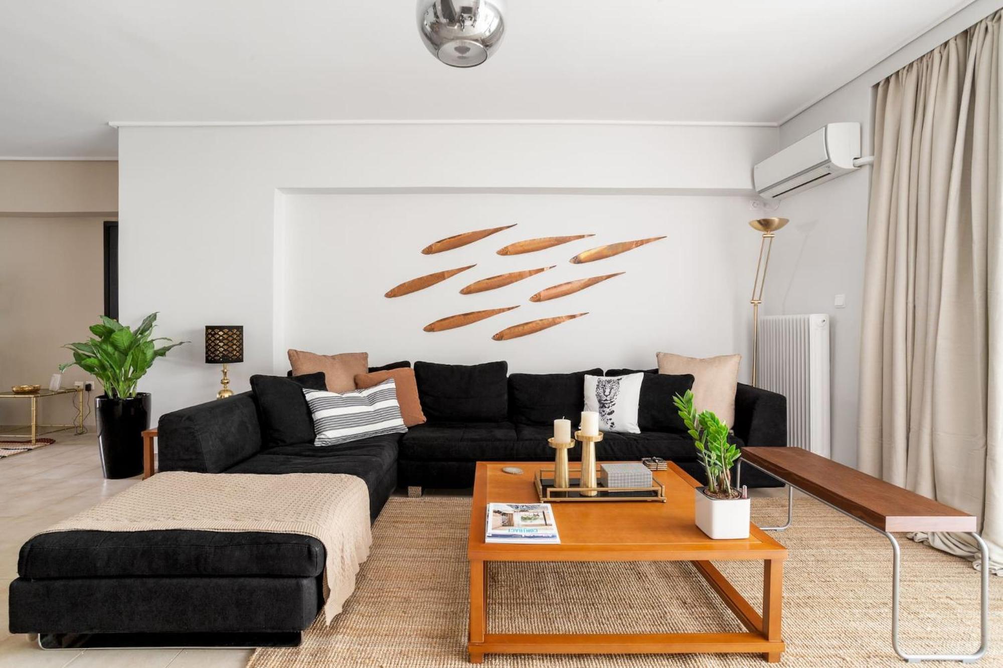 Fresh Detailed Stylish Apartment At Acropolis Athena Bagian luar foto