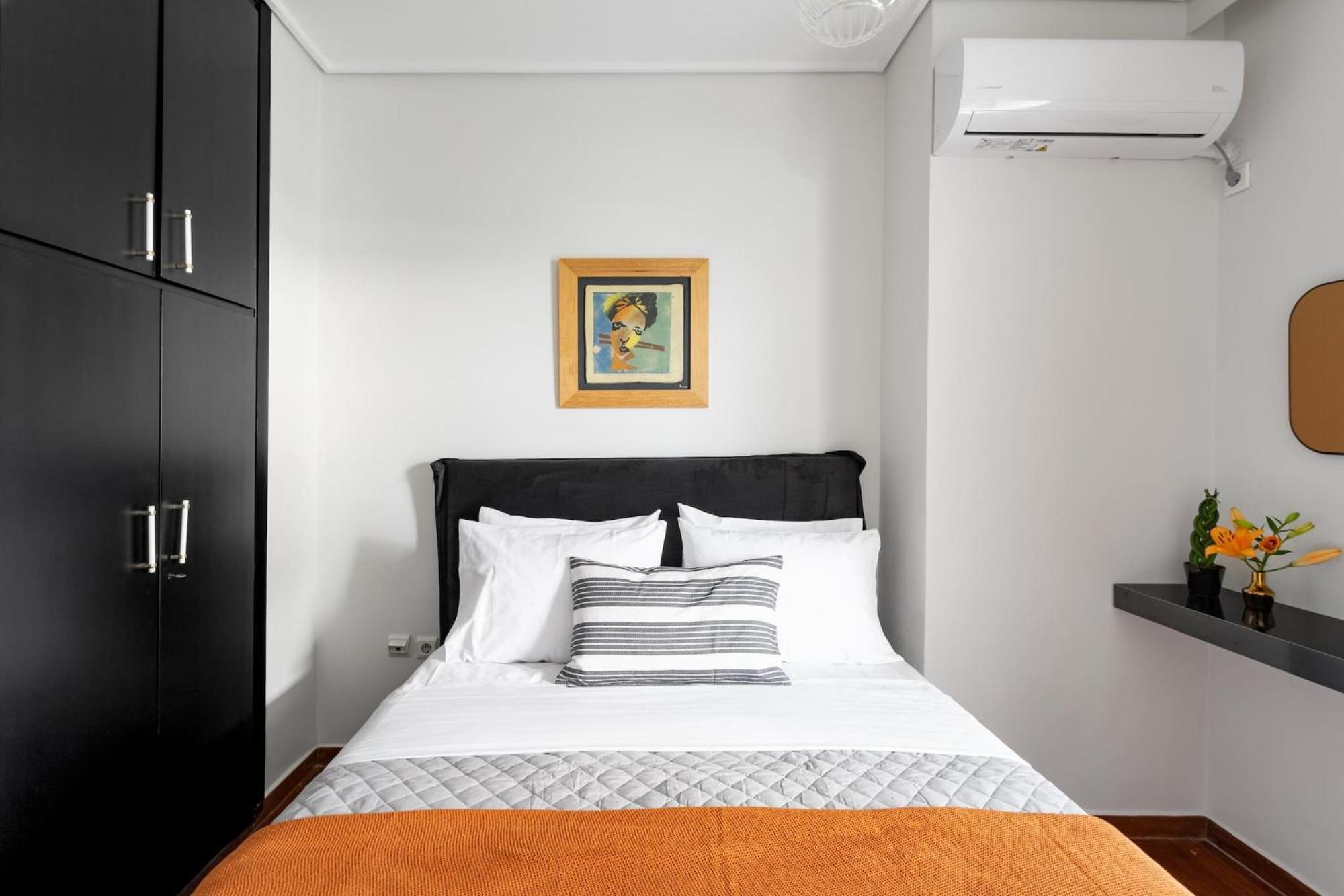 Fresh Detailed Stylish Apartment At Acropolis Athena Bagian luar foto
