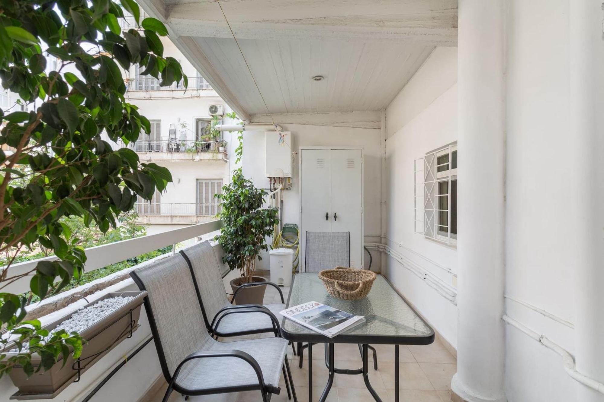 Fresh Detailed Stylish Apartment At Acropolis Athena Bagian luar foto